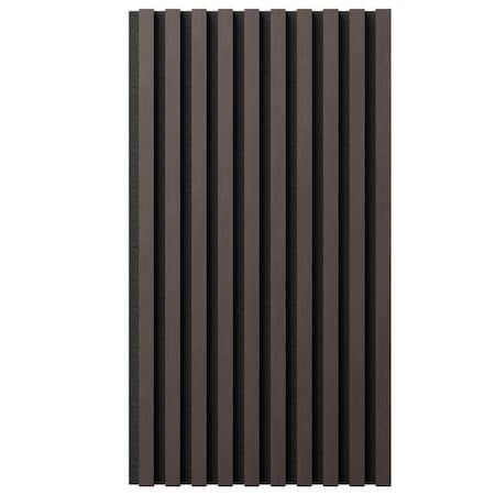 AcoustixPro Noise Cancelling Traditional Small Slat Wall Panel